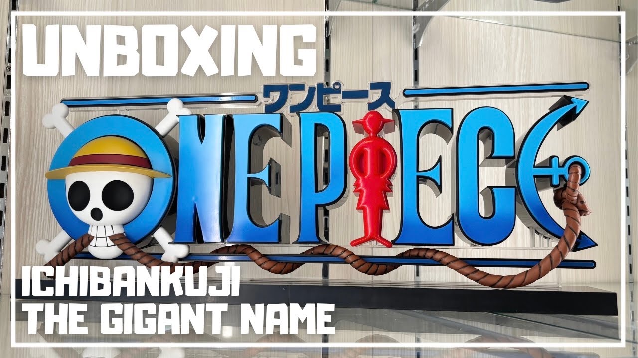 Ichibankuji】THE GIGANT NAME ONE PIECE Logo Figure D Prize