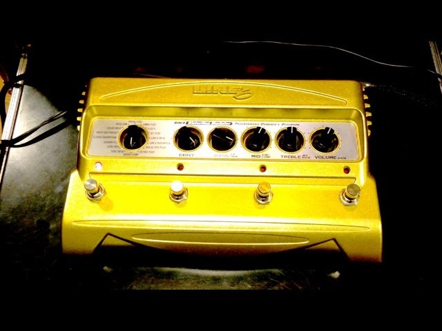 ギター Line 6 DM4 Distortion Modeler Line 6 DM4 Distortion Modeler