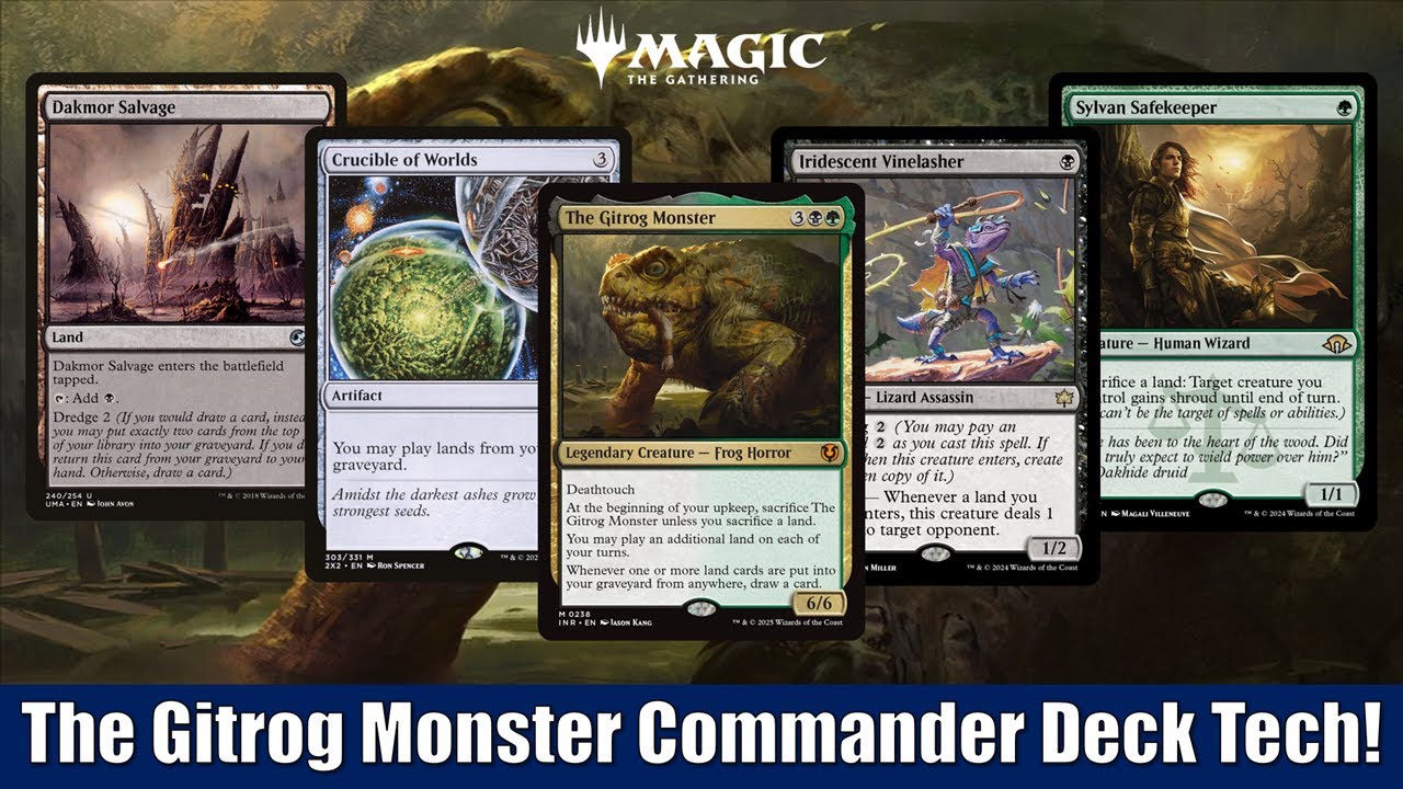 2025 The Gitrog Monster Commander Deck Tech! Magic the Gathering