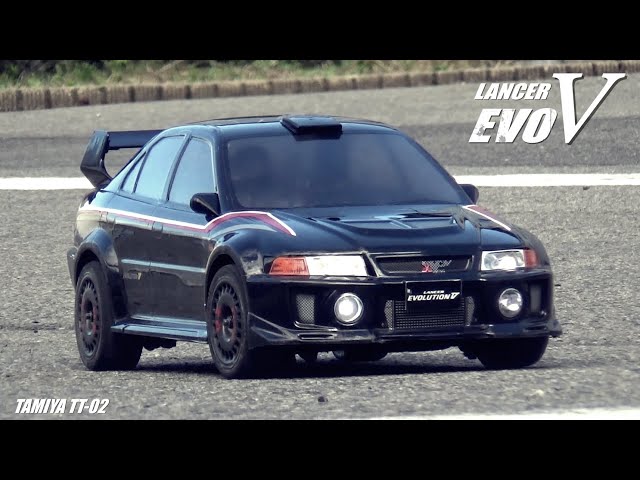 Acco】 タミヤ TT02 2台セット AMG ベンツ ランエボ7 Acco】 タミヤ