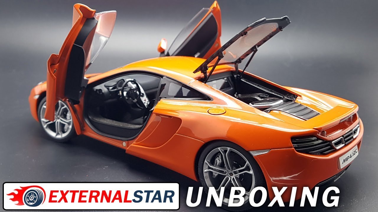 McLaren MP4 12C 2011 1:18 AUTOart | Unboxing & Review - YouTube