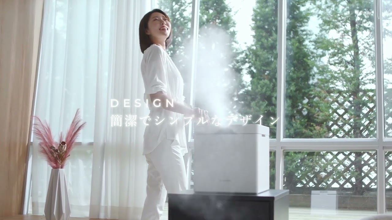 Carepod加湿器】 キューブ ハイブリッド式ステンレス加湿器（X50