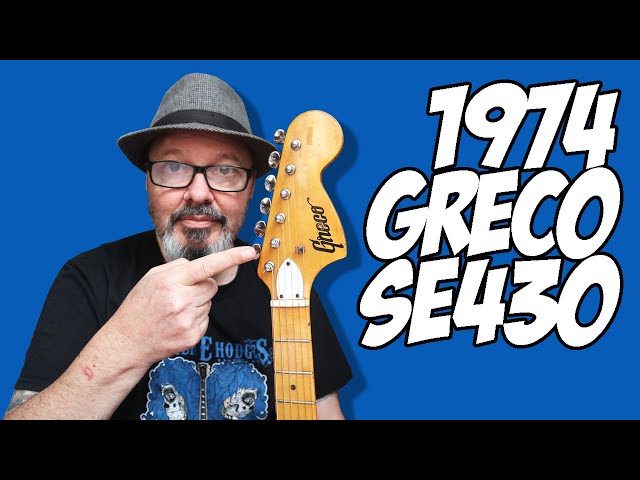 GRECO SE430 - the earliest MADE IN JAPAN Stratocaster I've owned