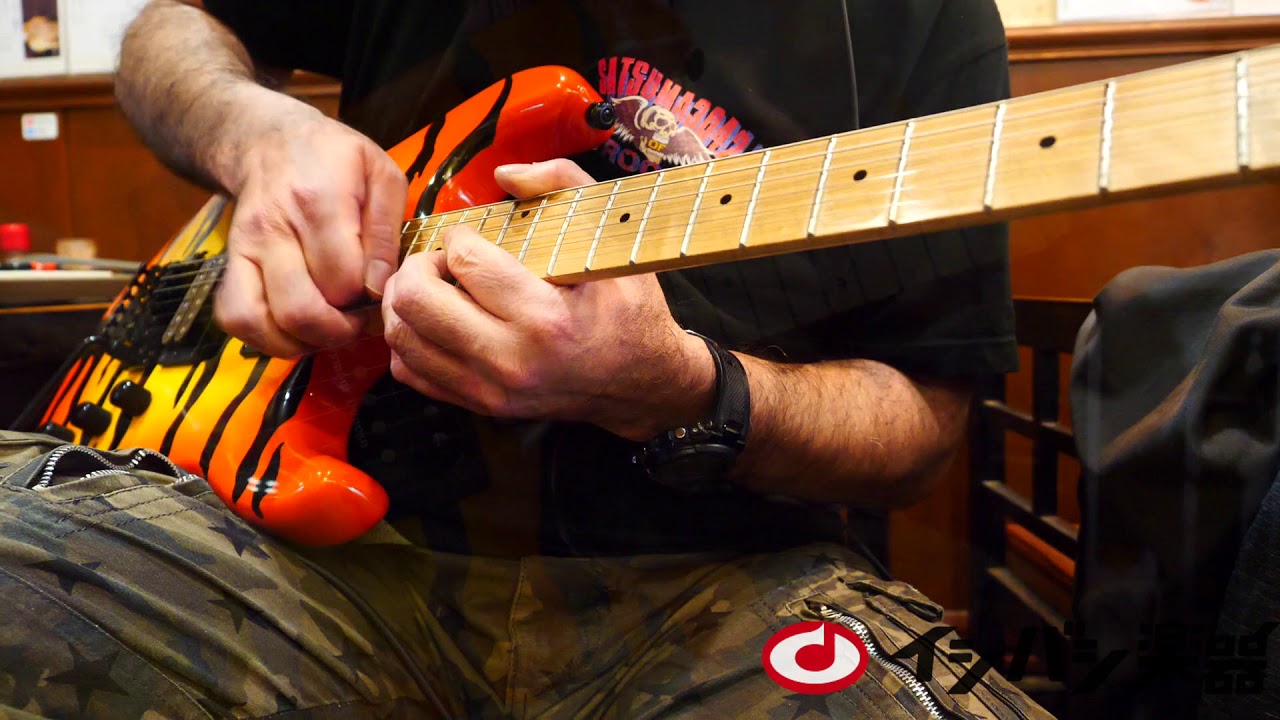 Kramer / Pacer Vintage Orange Burst Tiger Graphic クレイマー