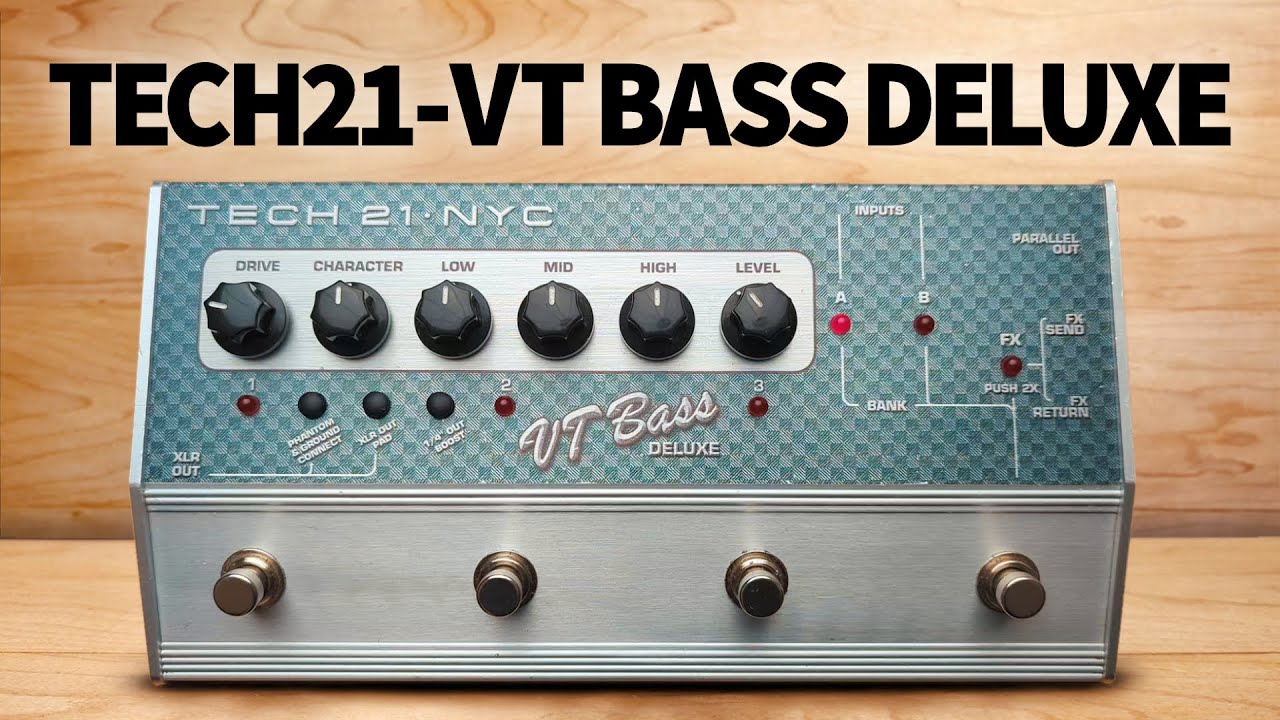 寿*酢様 TECH21 NYC SansAmp VT Bass エフェクター Tech 21 SansAmp