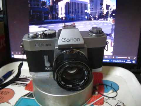フイルムカメラ[CANON-EX-auto-1973 ] 昭和名機を愛でる-Film camera