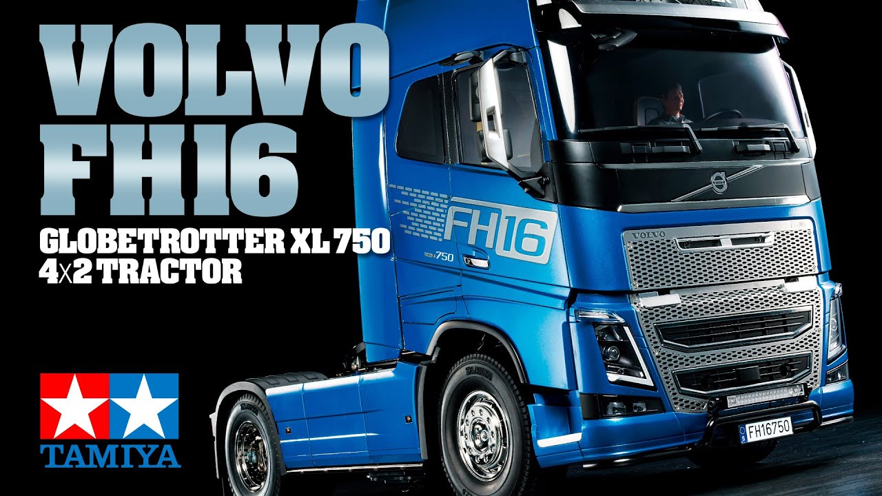 TAMIYA 1/14 R/C VOLVO FH16 GLOBETROTTER XL 750 4x2 TRACTOR タミヤ