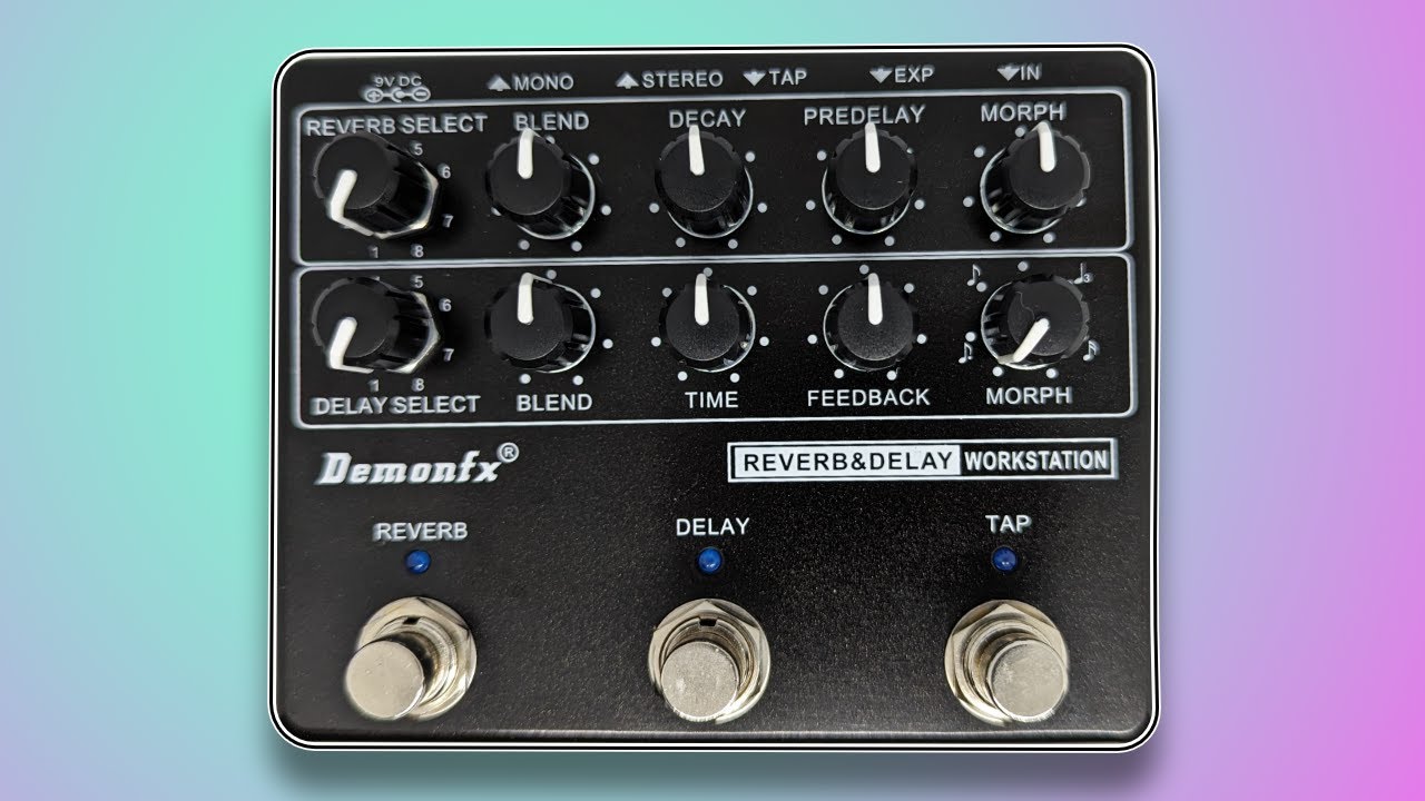 You won't believe how THIS sounds! Demon FX Reverb&Delay