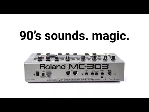 ◎名機◎ ROLAND MC-303 GROOVEBOX 純正キャリーバッグ付き ◎名機