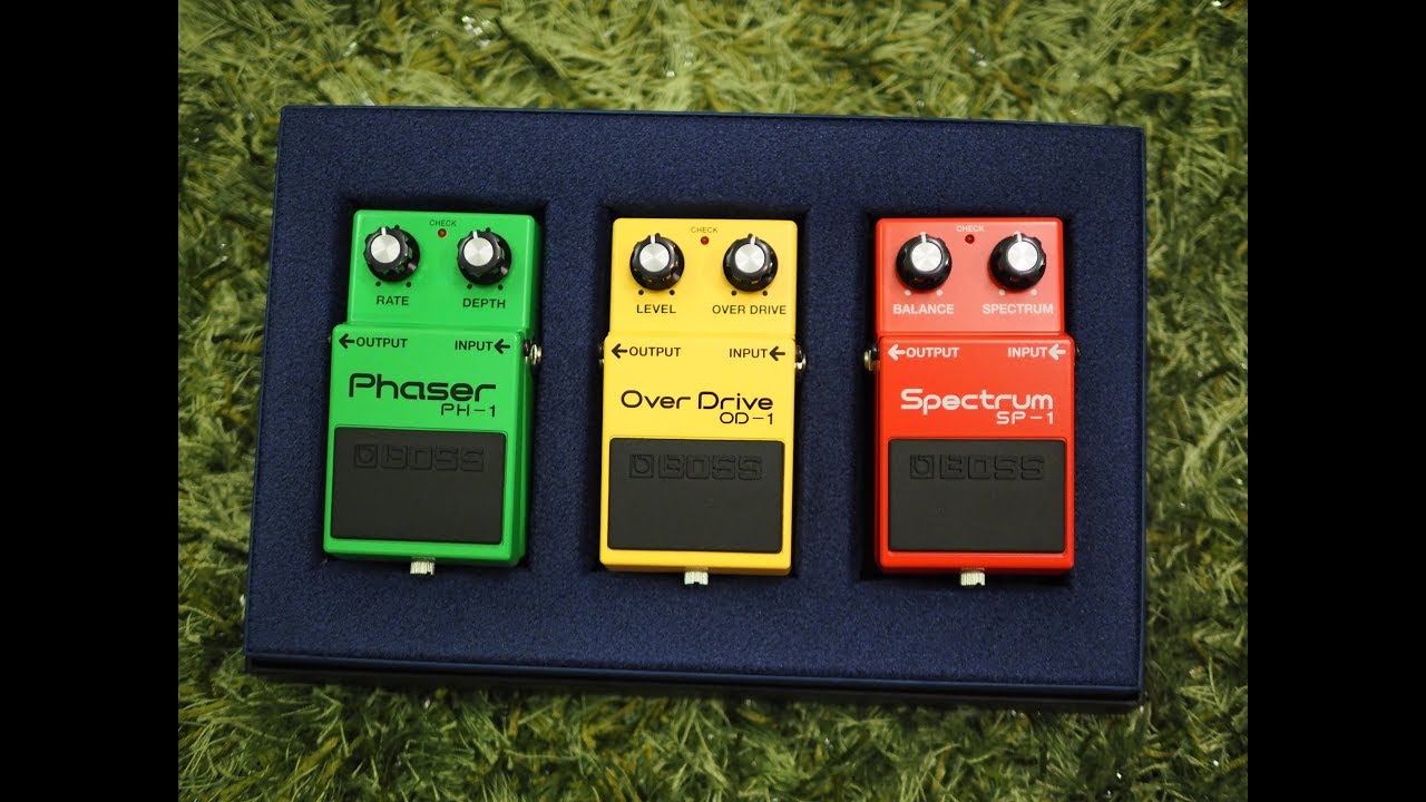 Boss Box-40 : Compact Pedal 40th Anniversary Box Set : Unbox/Quick
