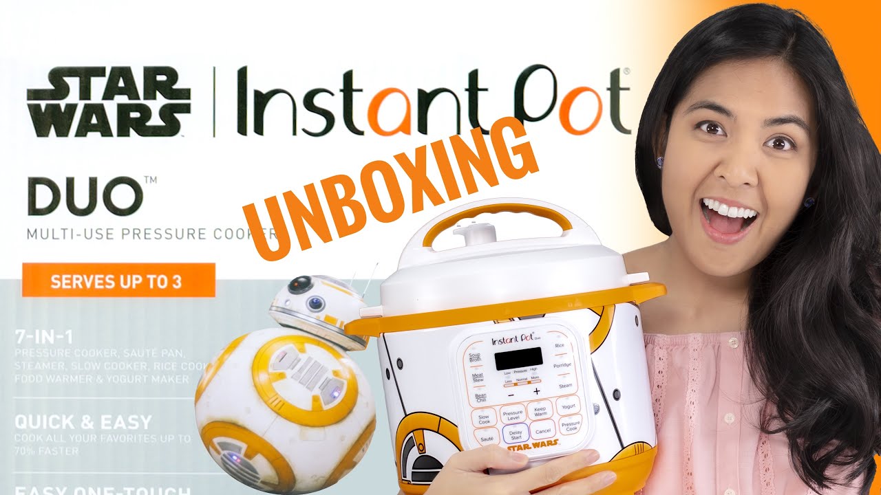 Unboxing BB-8 Star Wars Instant Pot Duo Mini 3-QT product - YouTube