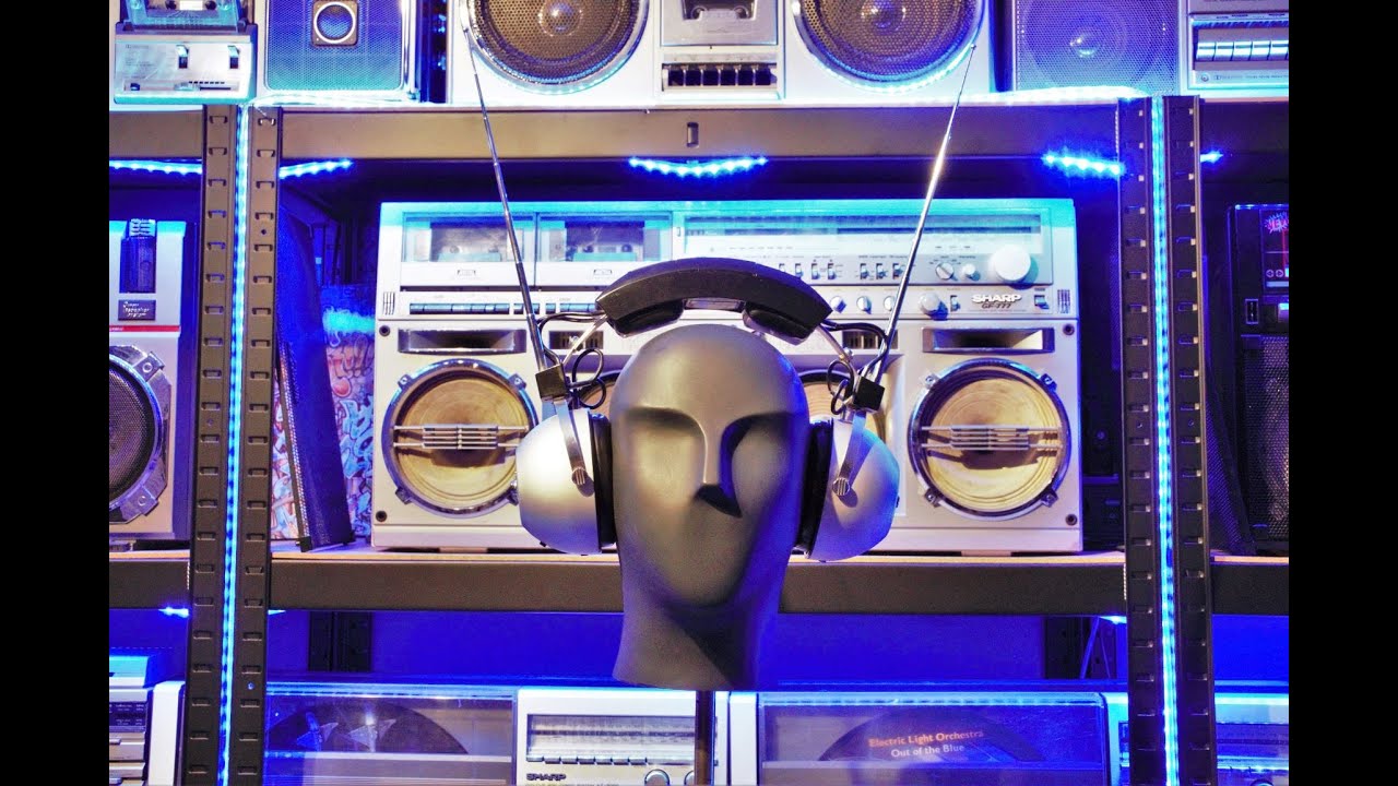 National Panasonic RF-60 FM stereo radio headset (1969): demo of