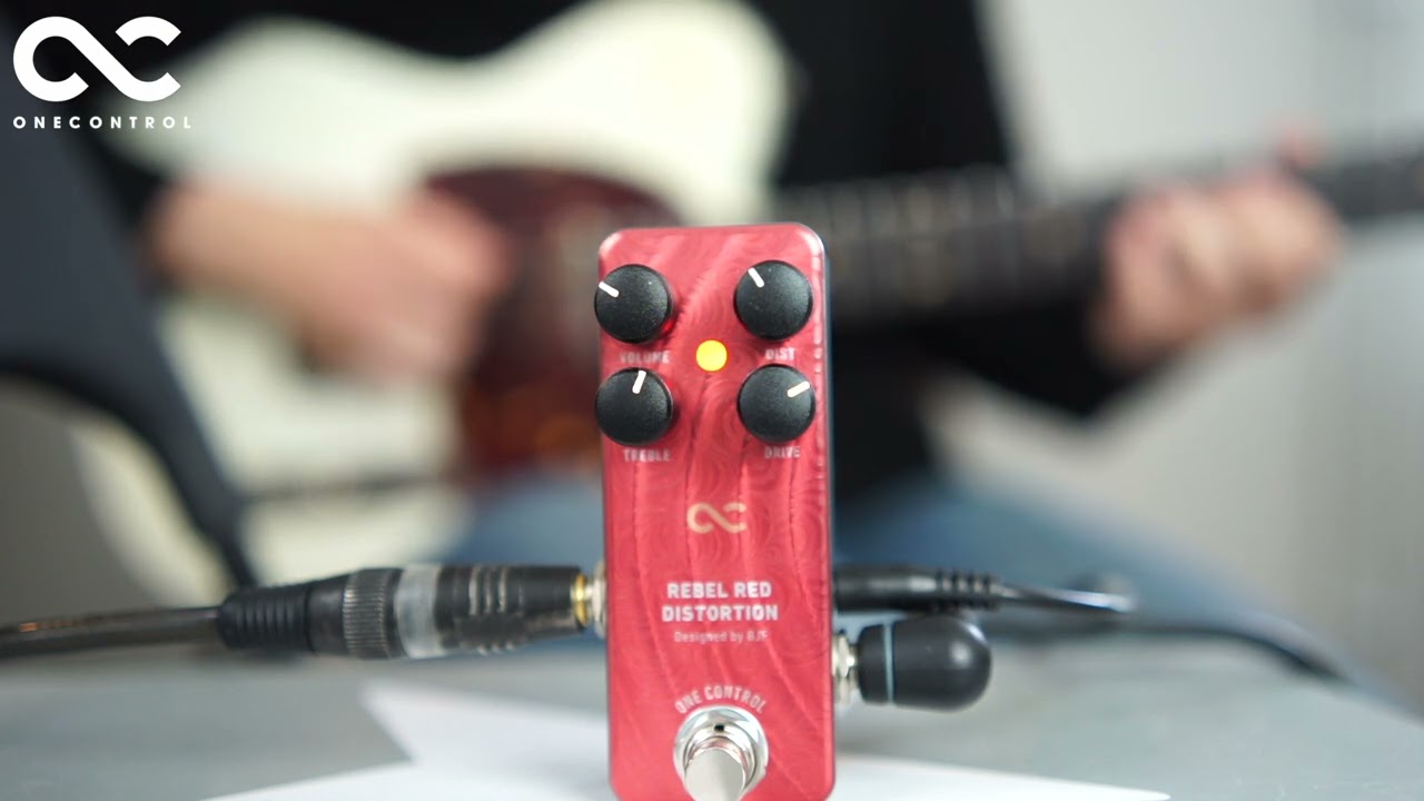 中古 One Control REBEL RED DISTORTION 4K One Control Rebel Red