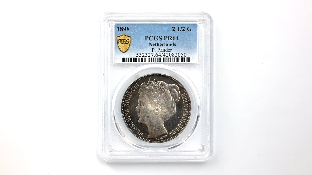 委託販売 1898 オランダ ウィルヘルミナ女王 2 1/2 グルデン 銀貨