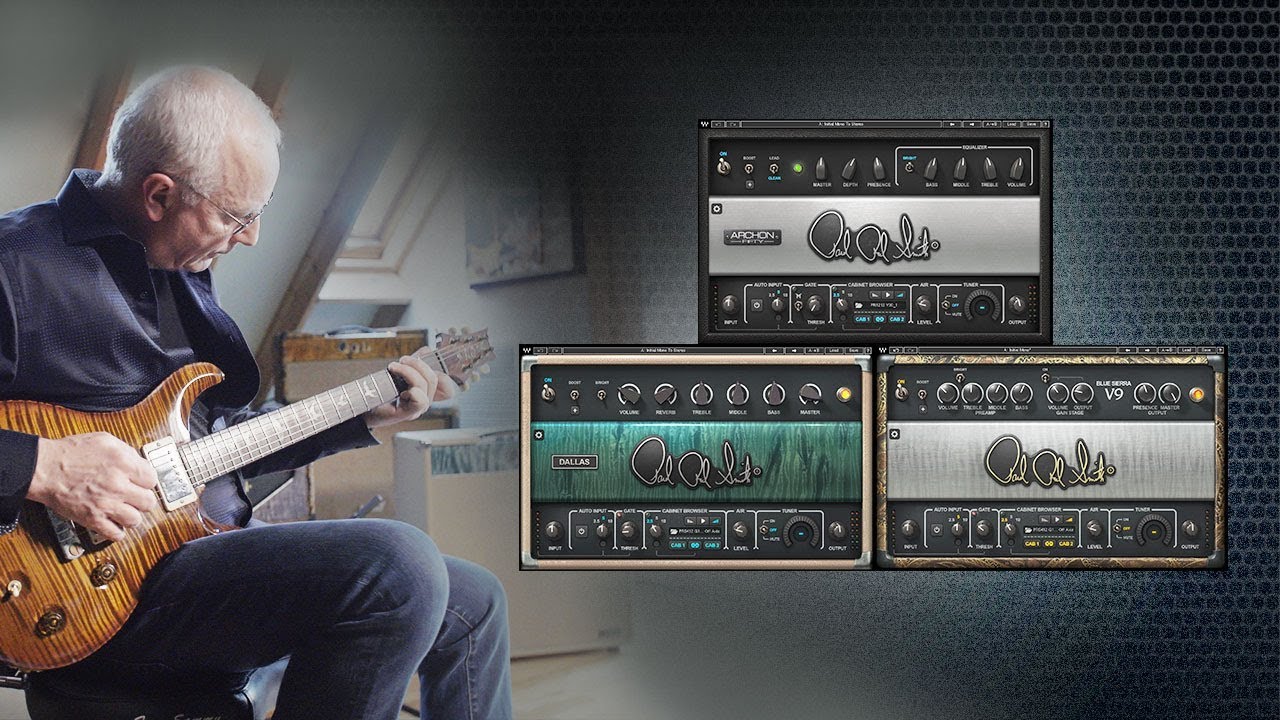 Introducing the Waves PRS SuperModels Guitar Amp Plugin - YouTube