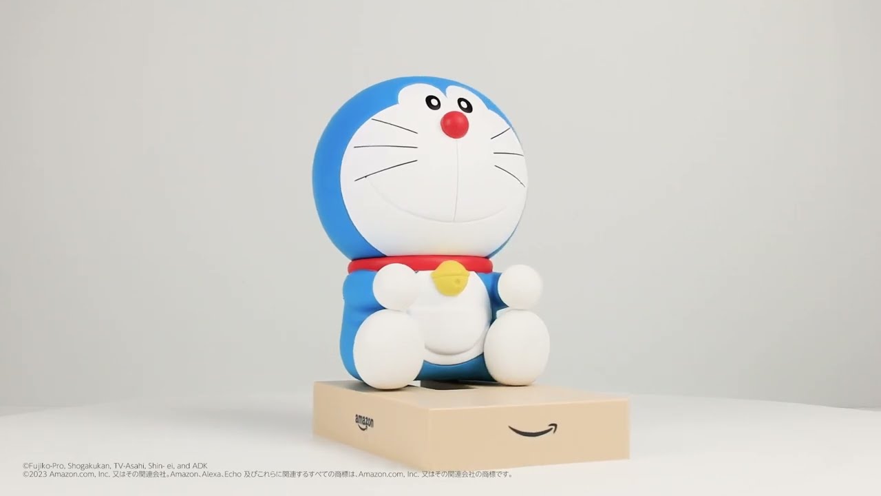 Echo Dot（第4世代、第5世代）・Echo Pop専用ドラえもんスタンド - YouTube