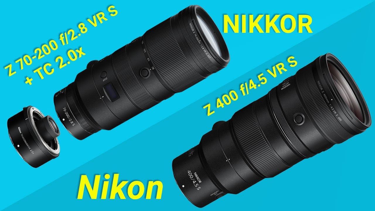 NIKKOR Z 400 f/4.5 vs 70-200 f/2.8 with TC 2.0x Shootout - YouTube
