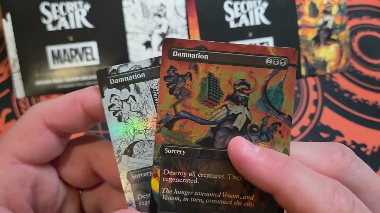 SecretLair Venom Unleashed(Colors)Foil×2 マジック：ザ