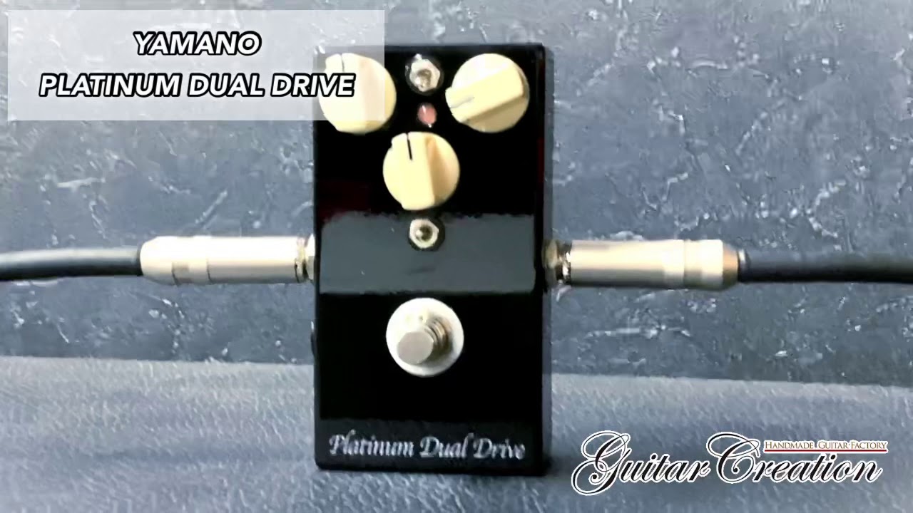 山野楽器 PLATINUM DUAL DRIVE【3 Mode Over Drive】w/Original Box