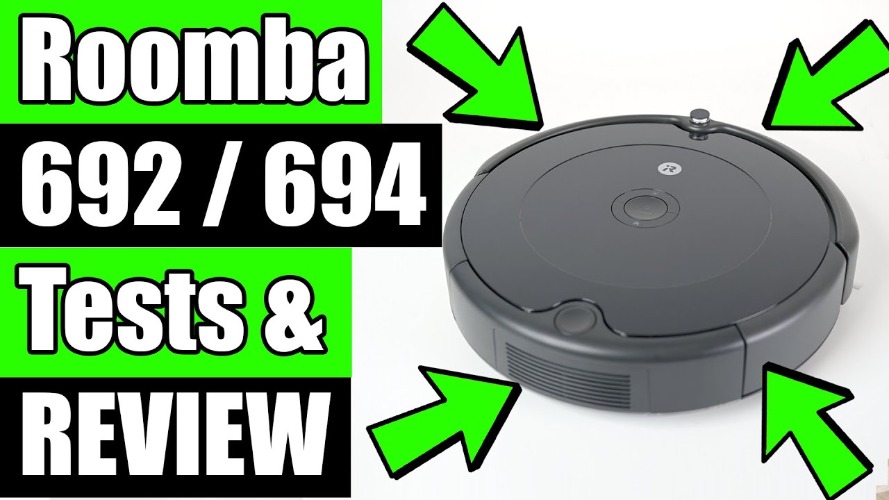 Roomba 692 / 694 Robot Vacuum REVIEW - YouTube