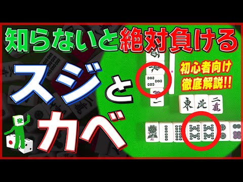 Mahjong Explanation] How to find safe tiles using suji and kabe