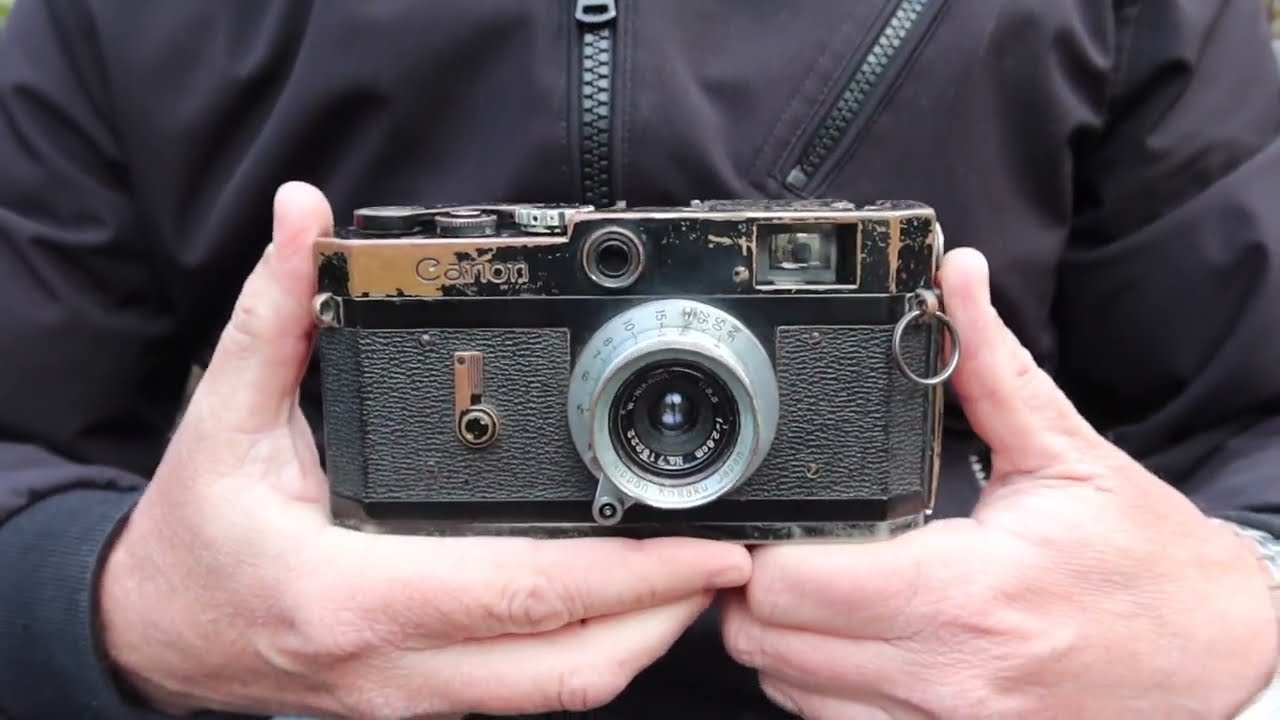 Holy Grail Camera, Original Black Paint Canon P - YouTube