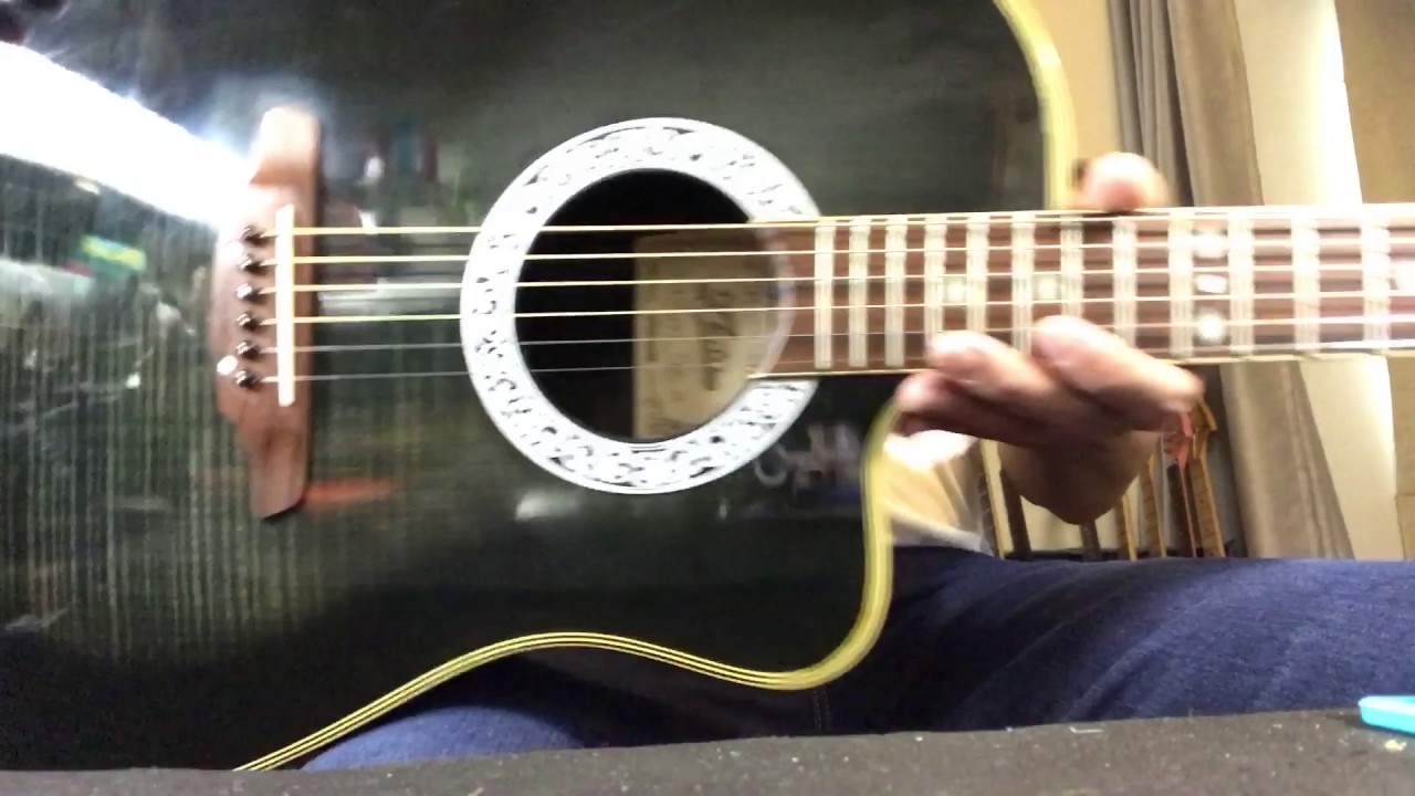 ARIA アリア　エレアコ　AMB-35 Y USED エレアコ ギター ARIA AMB-35 電池不要 アリア レッド - メルカリ