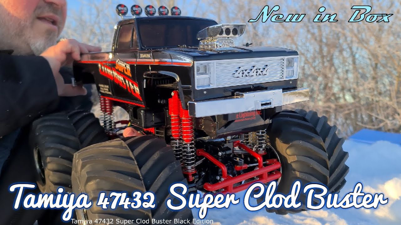Tamiya Super Clod Buster Black Edition #47432 Review . - YouTube