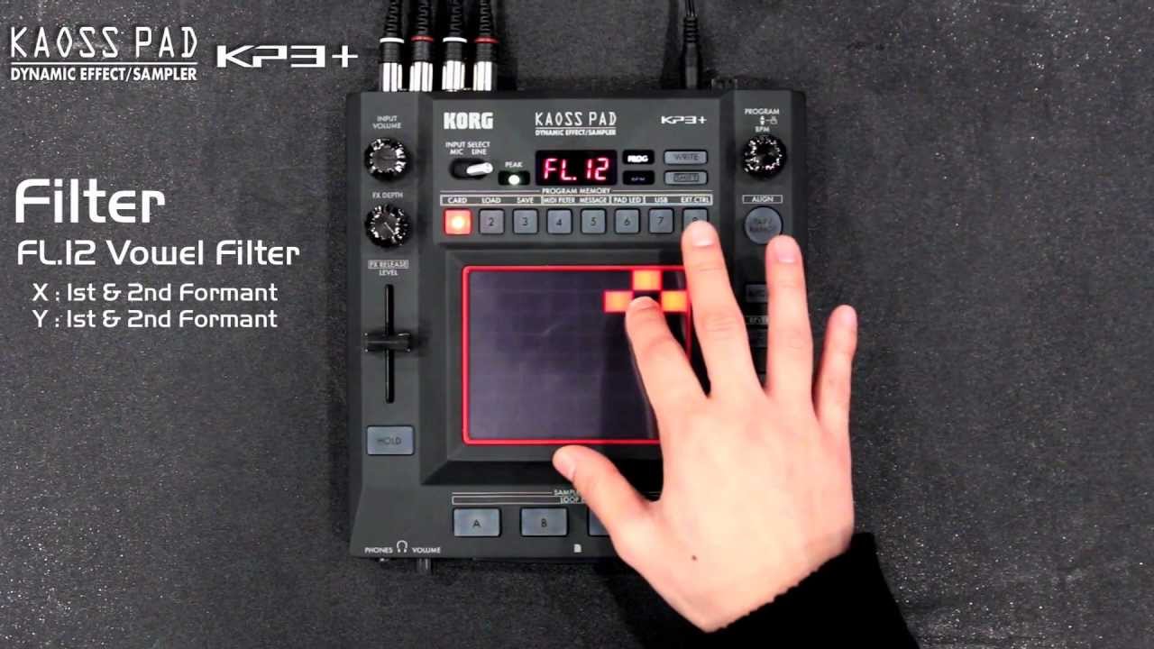 Features | KAOSS PAD KP3+ - DYNAMIC EFFECT/SAMPLER | KORG (Hong Kong)