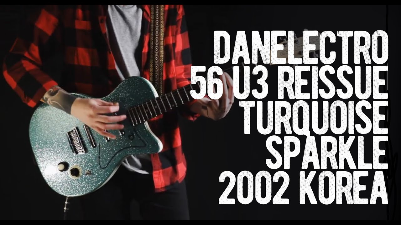 Danelectro 56-U3 スパークルグリーン 【公式通販】