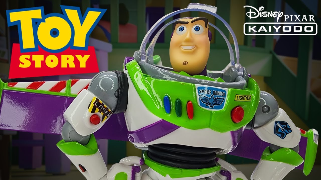 Toy Story Buzz Light-year v1.5 (Kaiyodo, Revoltech) - YouTube