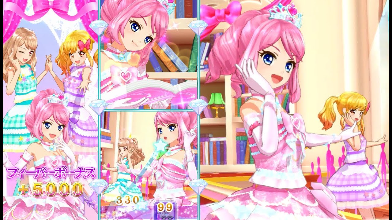 アイカツスターズ！ 虹野ゆめ 桜庭ローラ 香澄真昼 早乙女あこ OP