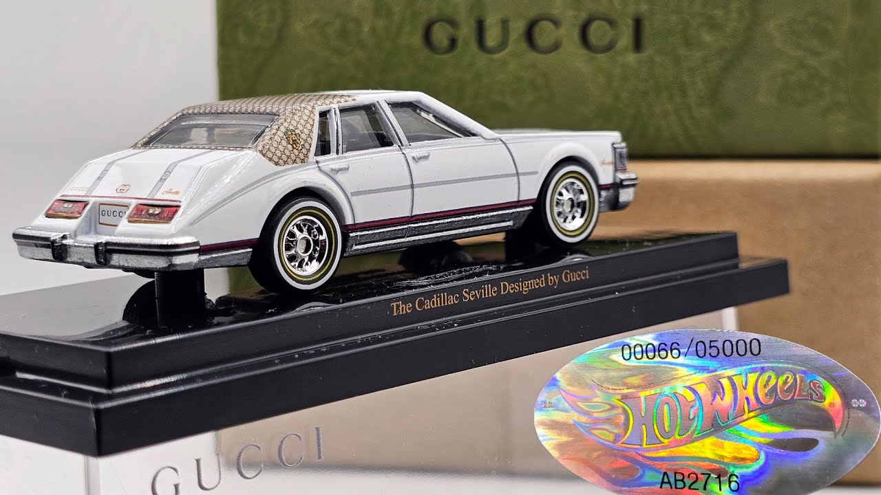 GUCCI Cadillac Seville ホットウィール世界限定5000 Hot Wheels x
