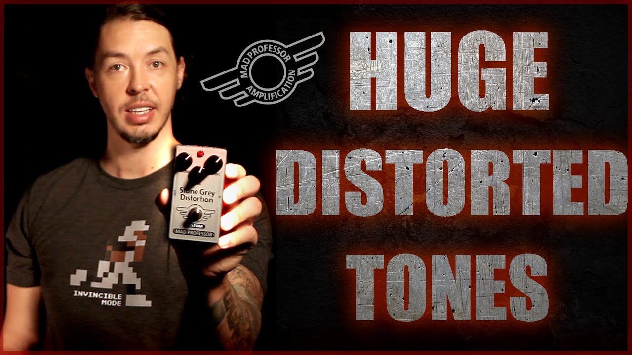 Mad Professor - Stone Grey Custom - Distortion Pedal Demo - YouTube