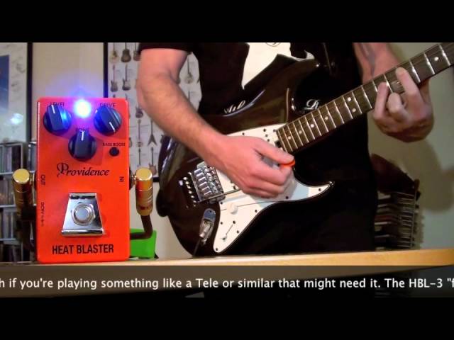 Providence Effects: HBL-3 Heat Blaster Distortion (Single coils to