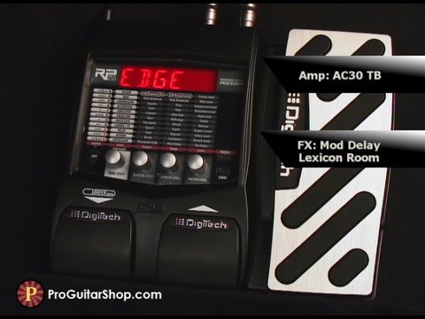 Digitech RP255 - YouTube