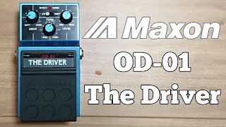 Maxon The Driver OD-01 with Les Paul - YouTube