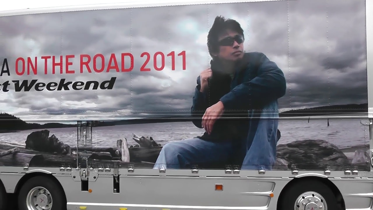 浜田省吾 ON THE ROAD ツアートラック＋トレーラー＋マウスパッドの3点