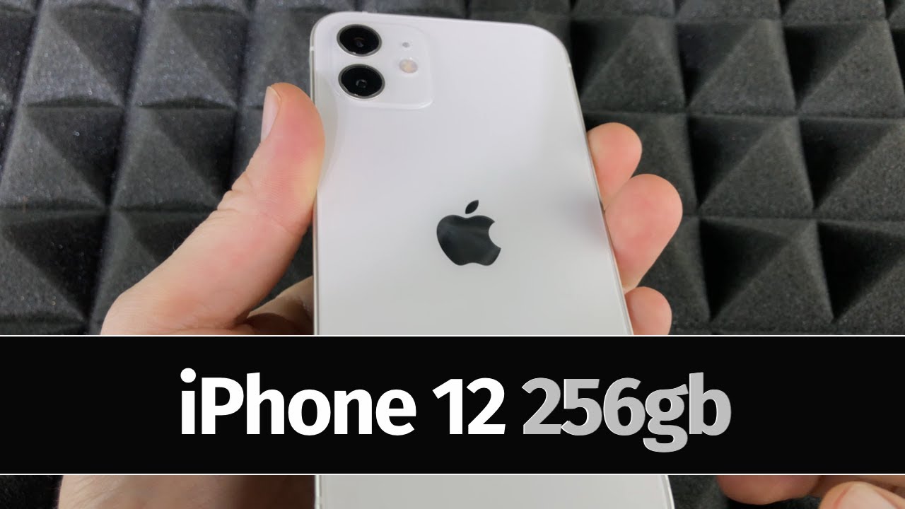 iPhone 12 256gb White Unboxing - YouTube