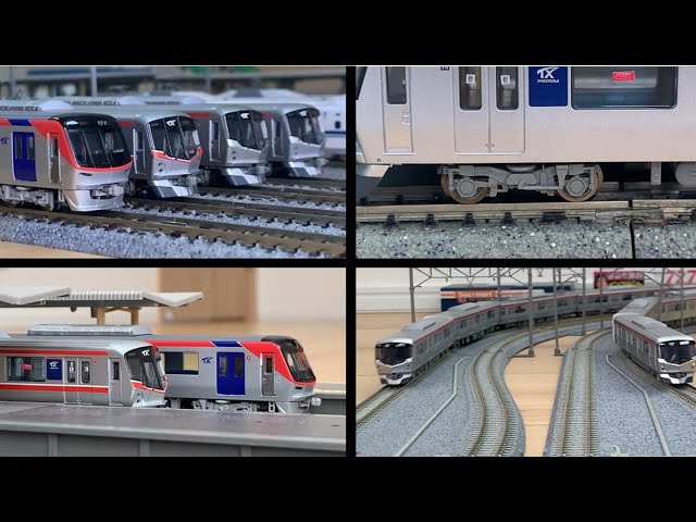 nゲージ つくばエクスプレス3000系車内灯あり ポポンデッタ】つくば