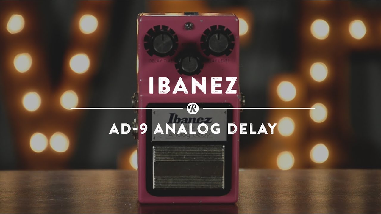 Ibanez AD-9 Analog Delay | Reverb Demo Video - YouTube