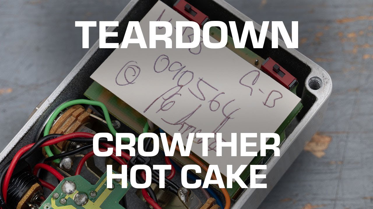 CROWTHER AUDIO Hot Cake '77 Re-Issue Clones - YouTube