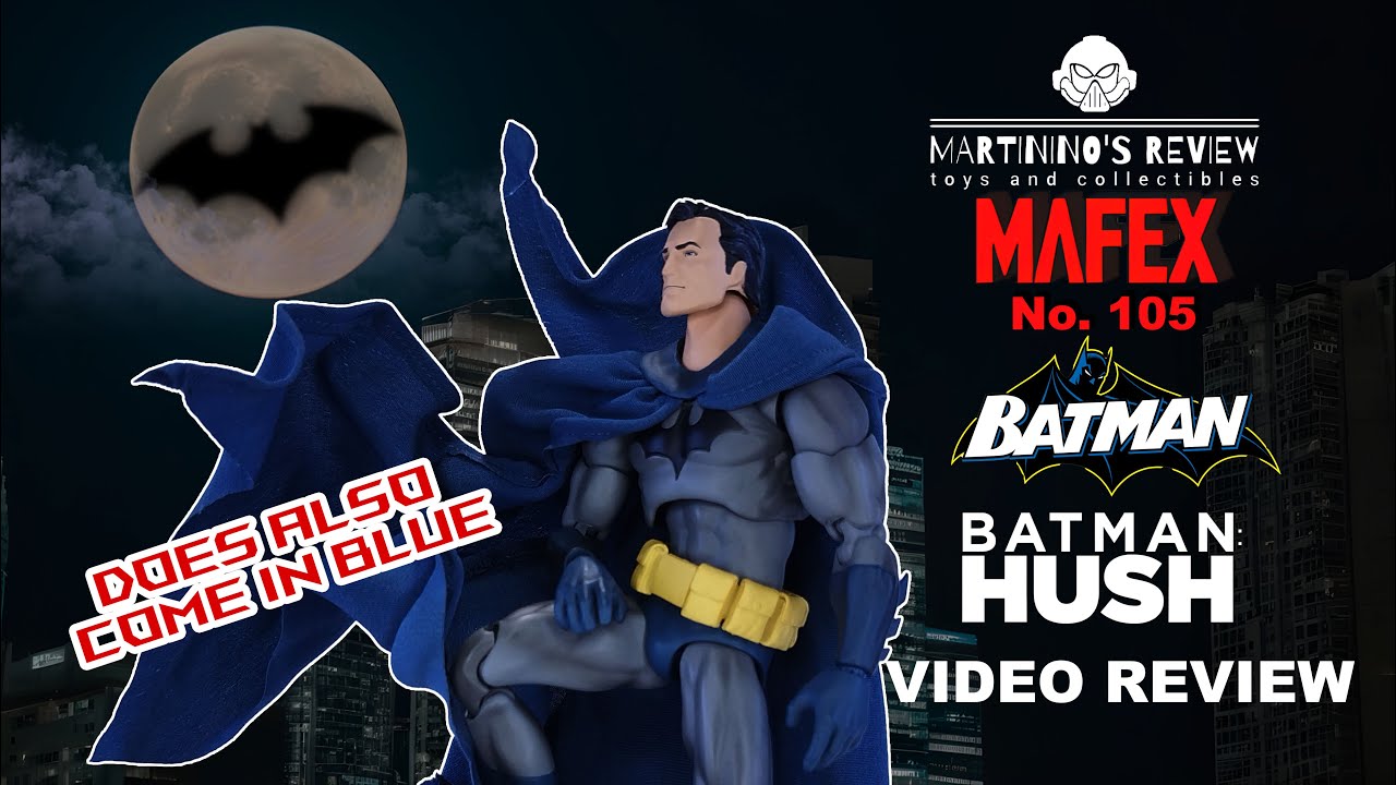 REVIEW Mafex No.105 Batman HUSH (Reissue 2024) - YouTube