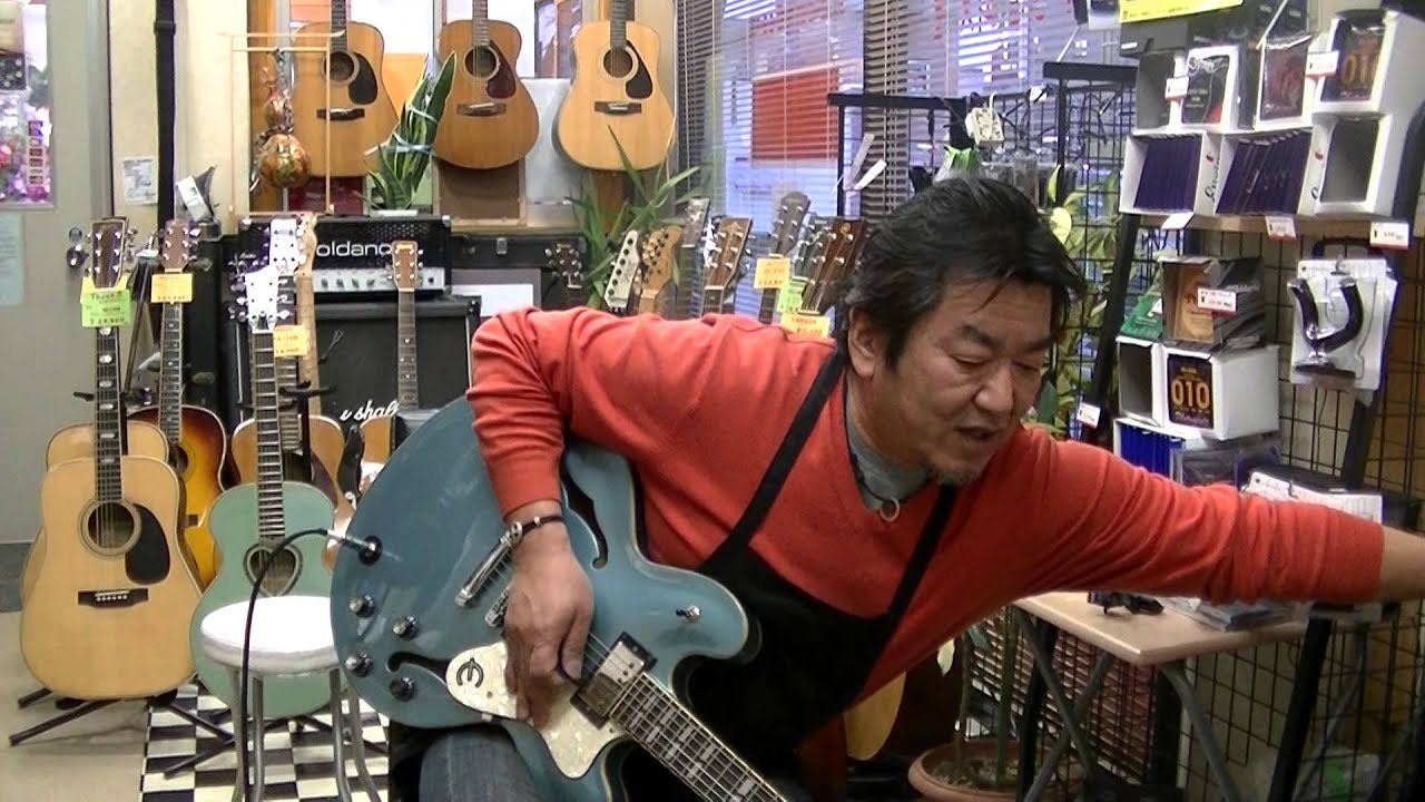 Epiphone Super Nova oasis ノエルギャラガーモデル - YouTube