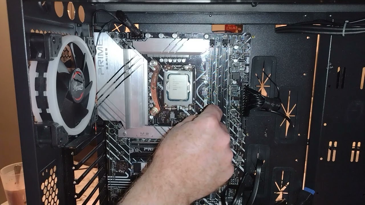 Installing I5-13600k into Asus Prime Z690-P D5 motherboard with