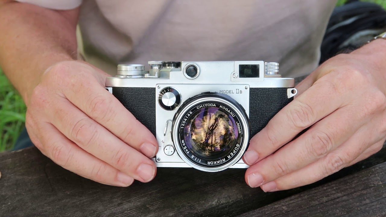 Minolta 35 IIB Rangefinder Camera - YouTube