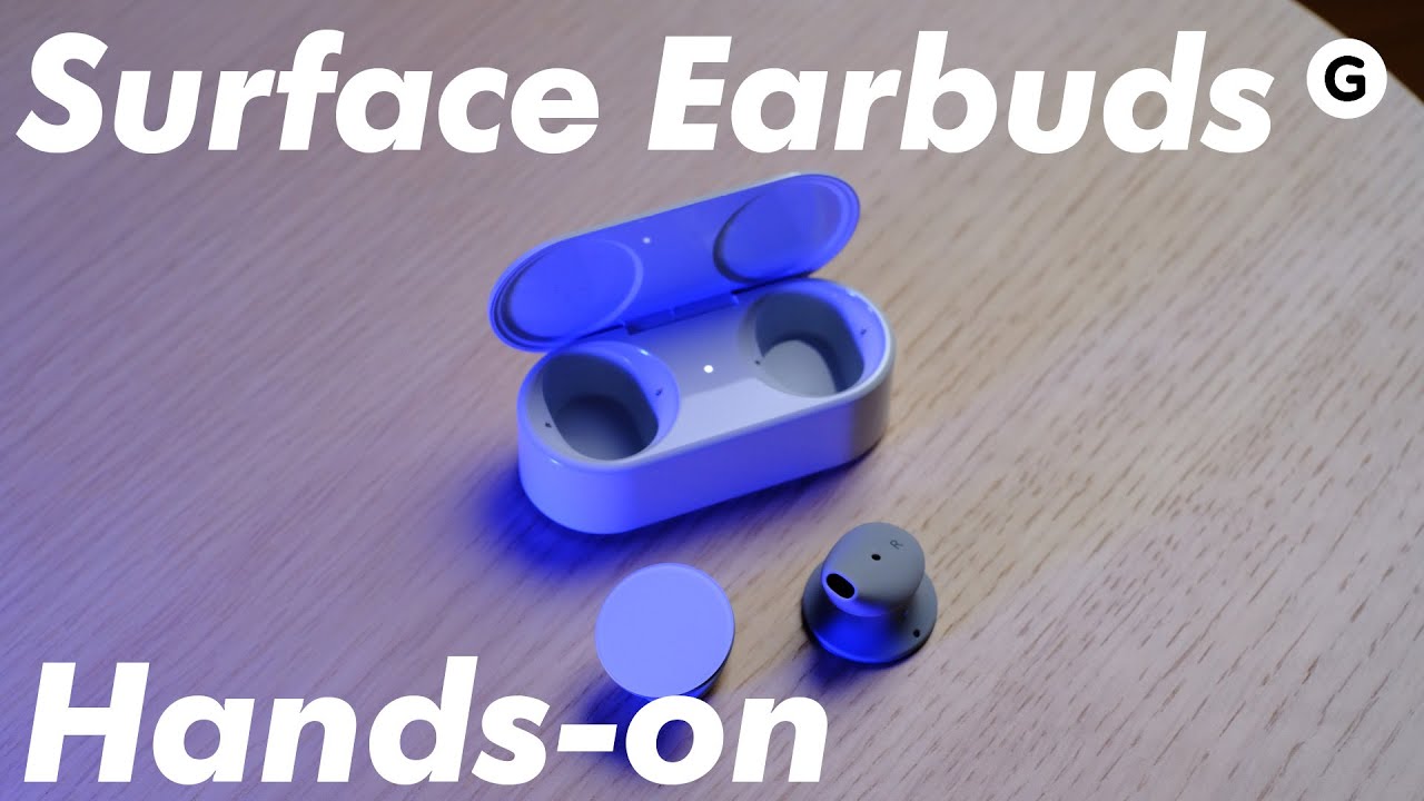 Surface Earbuds hands-on! I love them but I can't love them