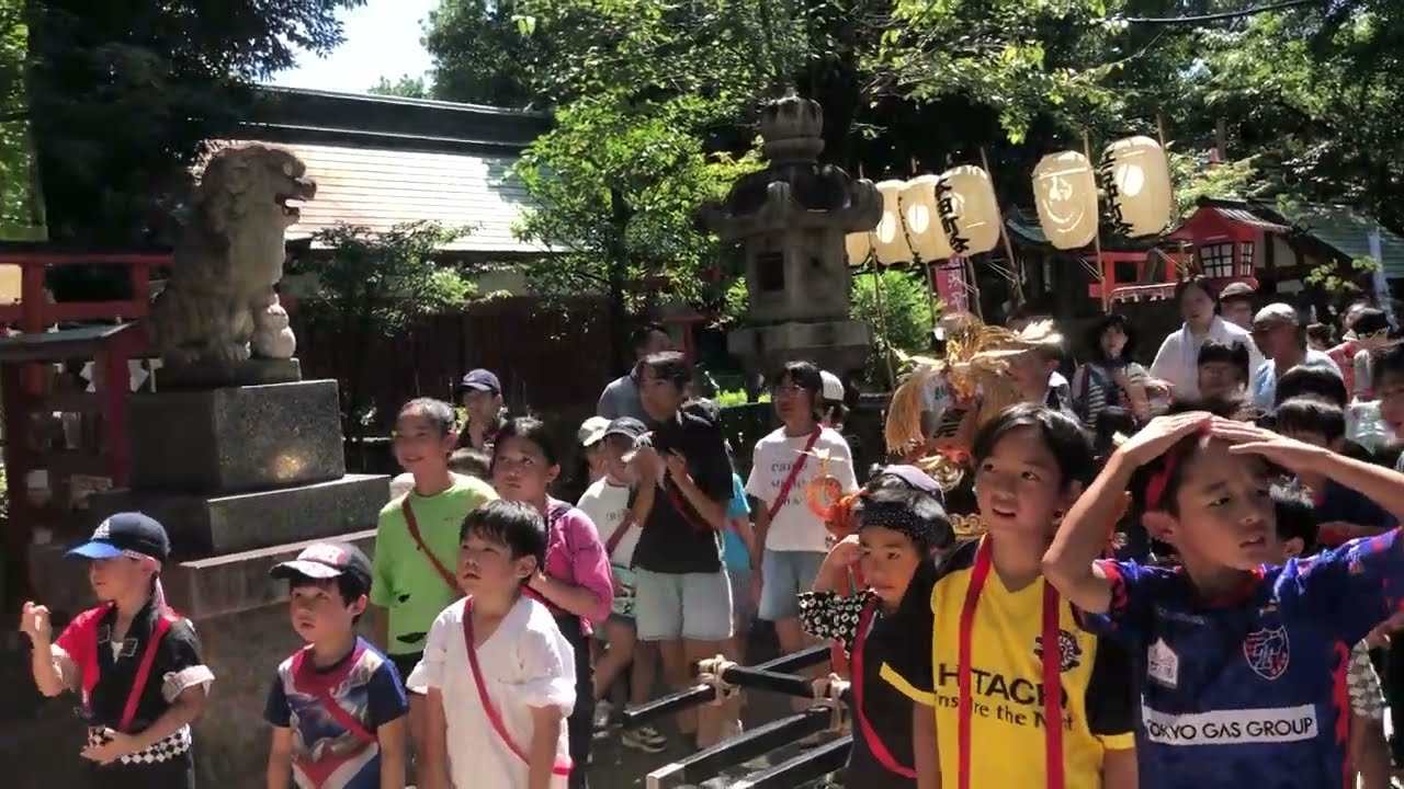 熊野祭2024】9月15日「立石宮元町会子供神輿」ワッショイ！セイヤッ！6