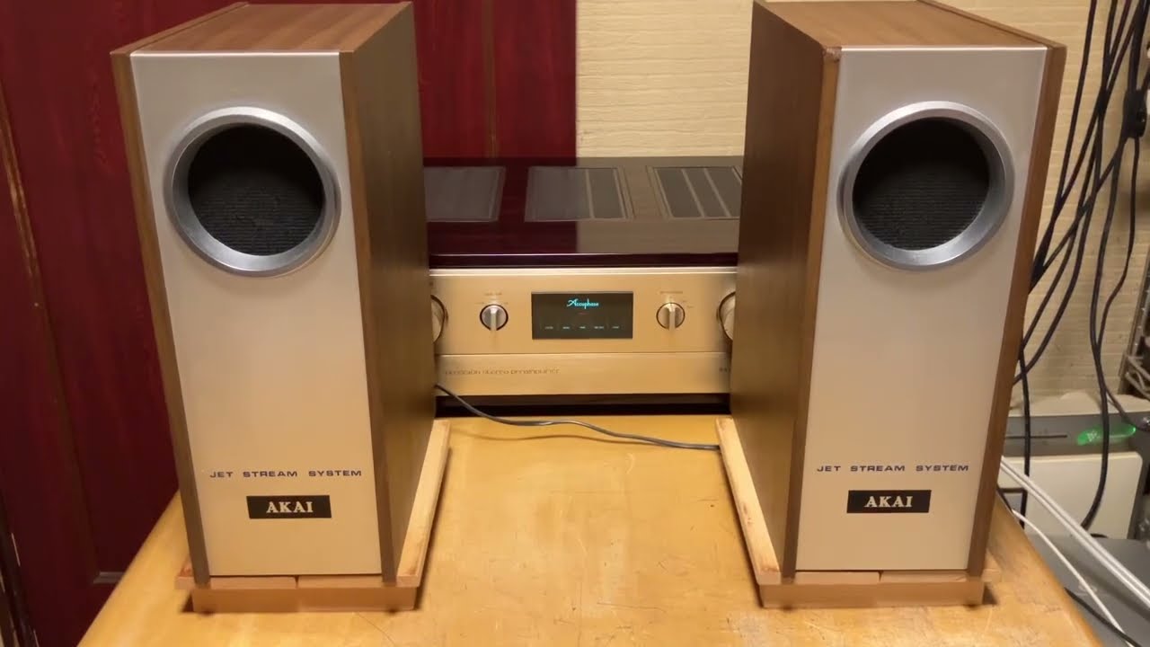 オーディオ試聴動画 AKAI JET STREAM SYSTEM SW-30Accuphase C-280
