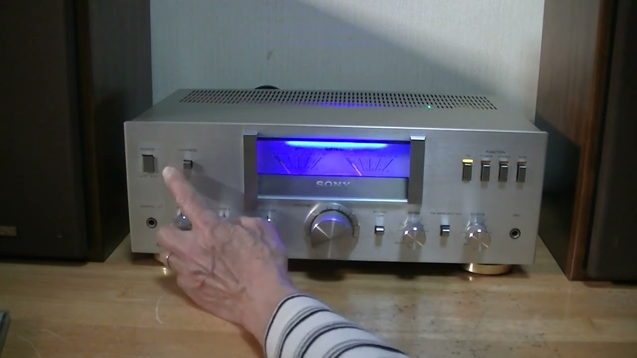 SONY TA-313 LTD交換 - YouTube